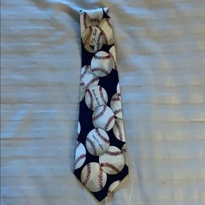 Nicole Miller Baseball Tie
